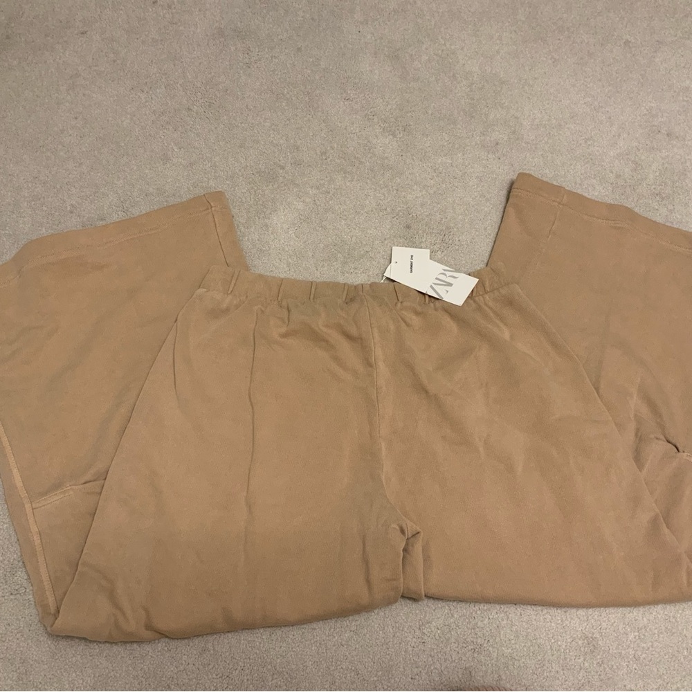 Zara sweat light sweat pant beige - Picture 6 of 6